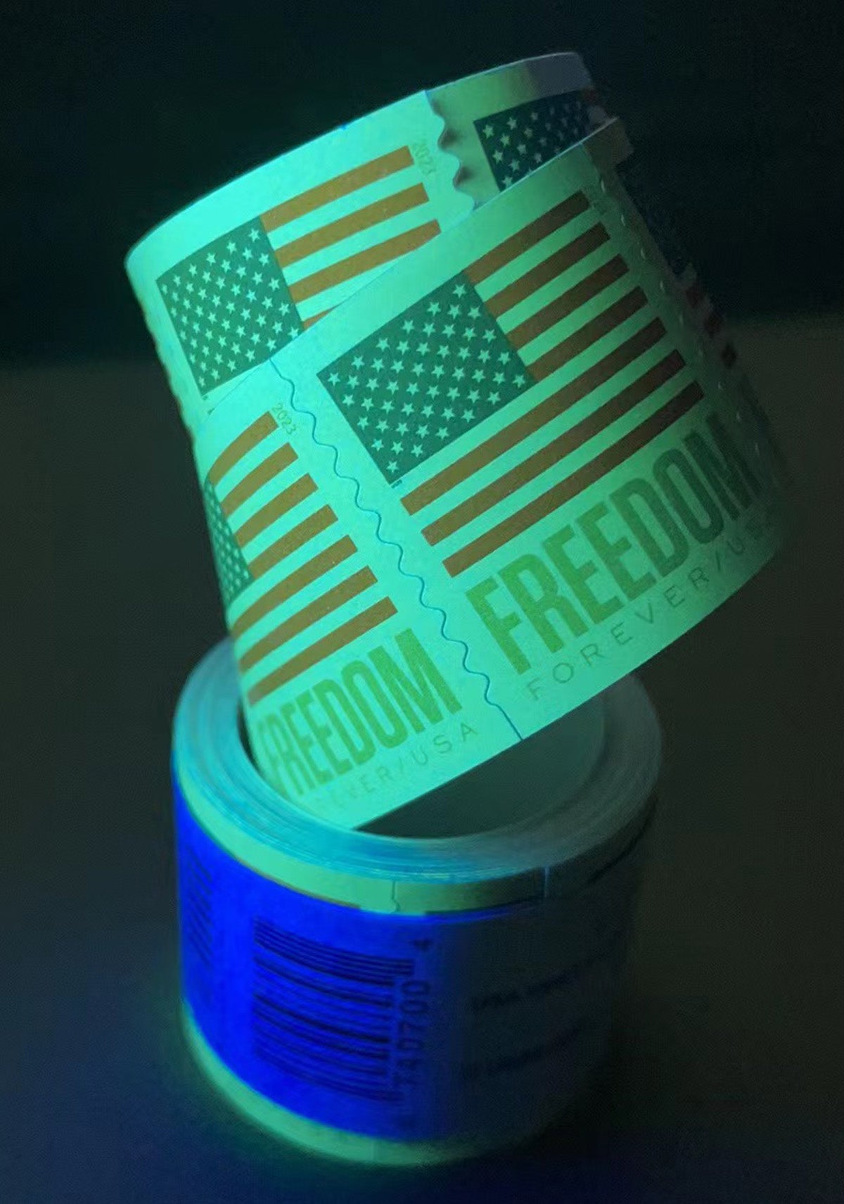 2023 US Flags (Booklets / Rolls) Freedom Forever First Class Postage Stamps - Mailboxes of Flushing