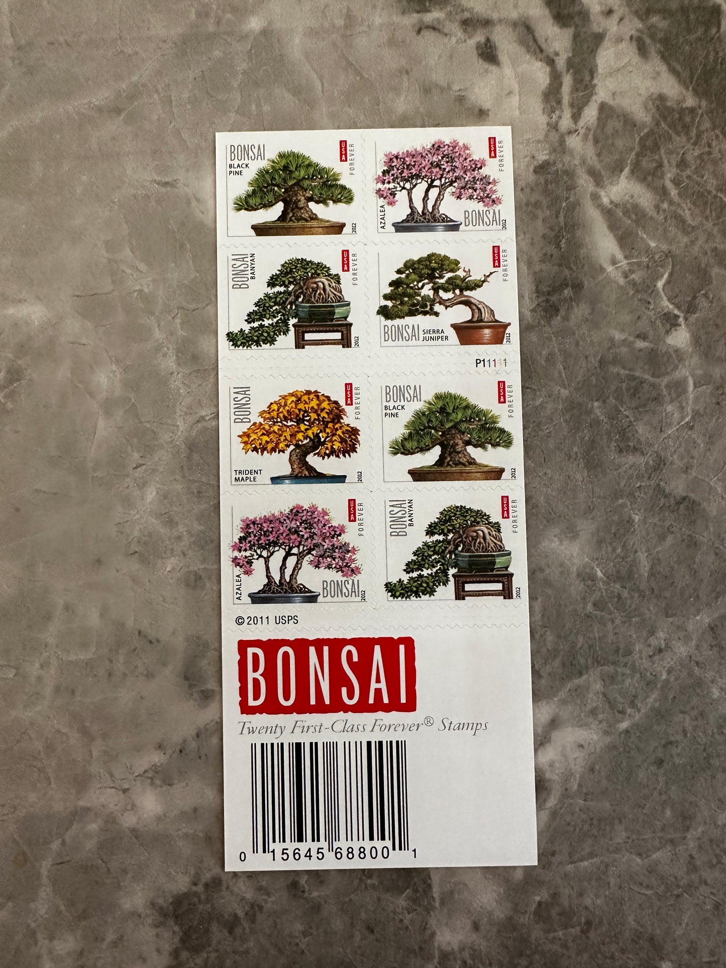 Bonsai Tree Forever First Class Postage Stamps - Mailboxes of Flushing