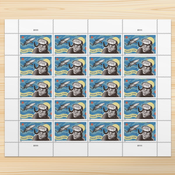 Aquatic Scholar Eugenie Clark Forever First Class Postage Stamps