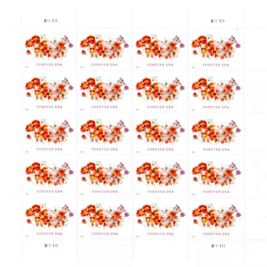 Tulips Forever First Class Postage Stamps - Mailboxes of Flushing
