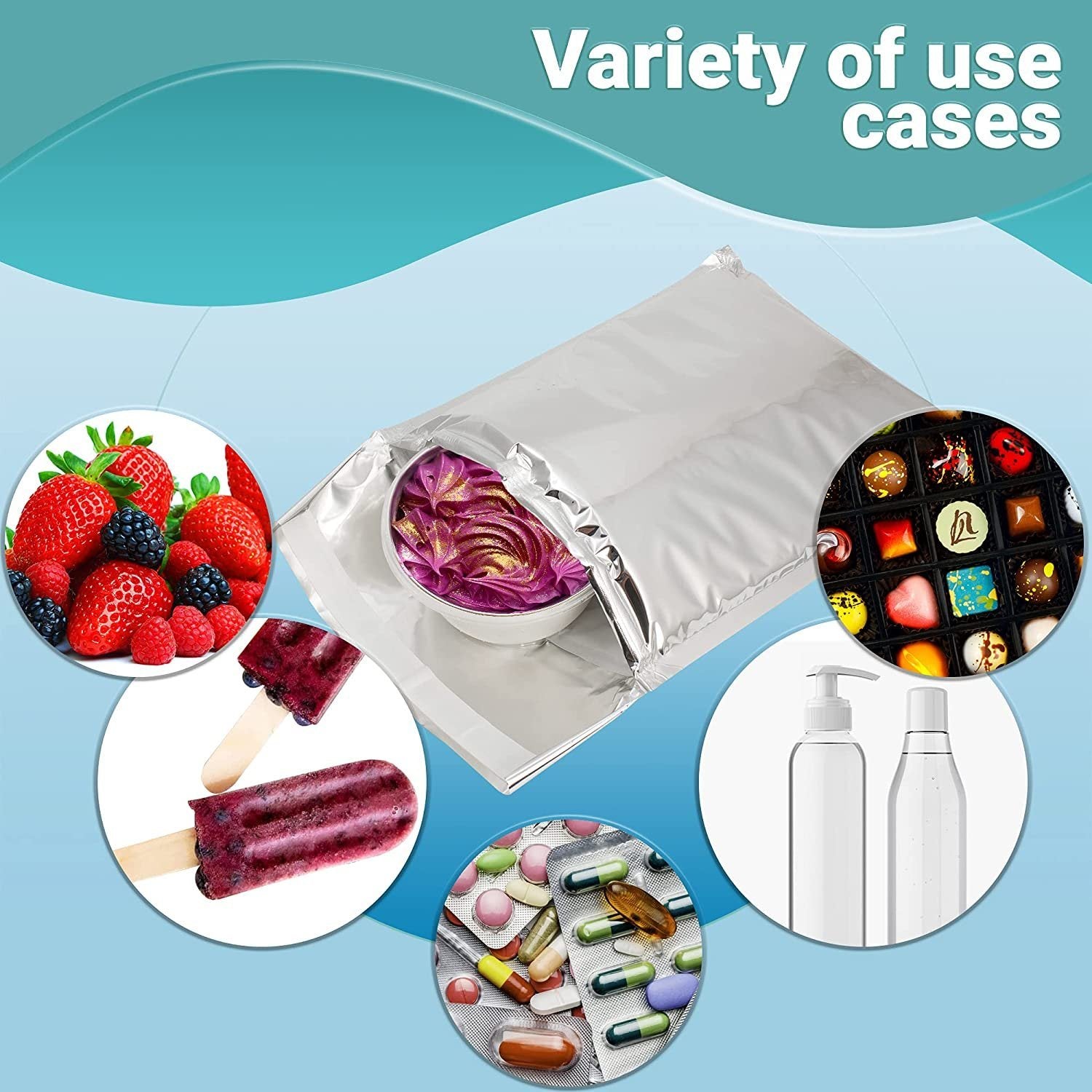 Insulated Thermal Mailers 10 x 10.5 Insulated Bag Pack of 10 Cold Shipping Boxes 10 x 10 1/2 Thermal Bag Aluminum Insulated Bag. Aluminum Envelopes Insulated Thermal Bags. - Mailboxes of Flushing