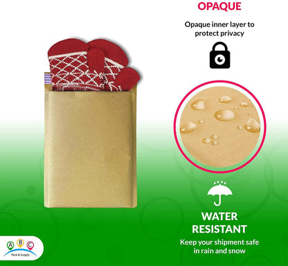 Pack of 10 Kraft Bubble Mailers 5 x 9 Inch Size. Natural Brown Kraft Envelopes 5 x 9. Kraft Padded Bubble Envelopes Peel and Seal Envelopes for Business; Documents; Packaging. Bulk Shipping Bags - Mailboxes of Flushing