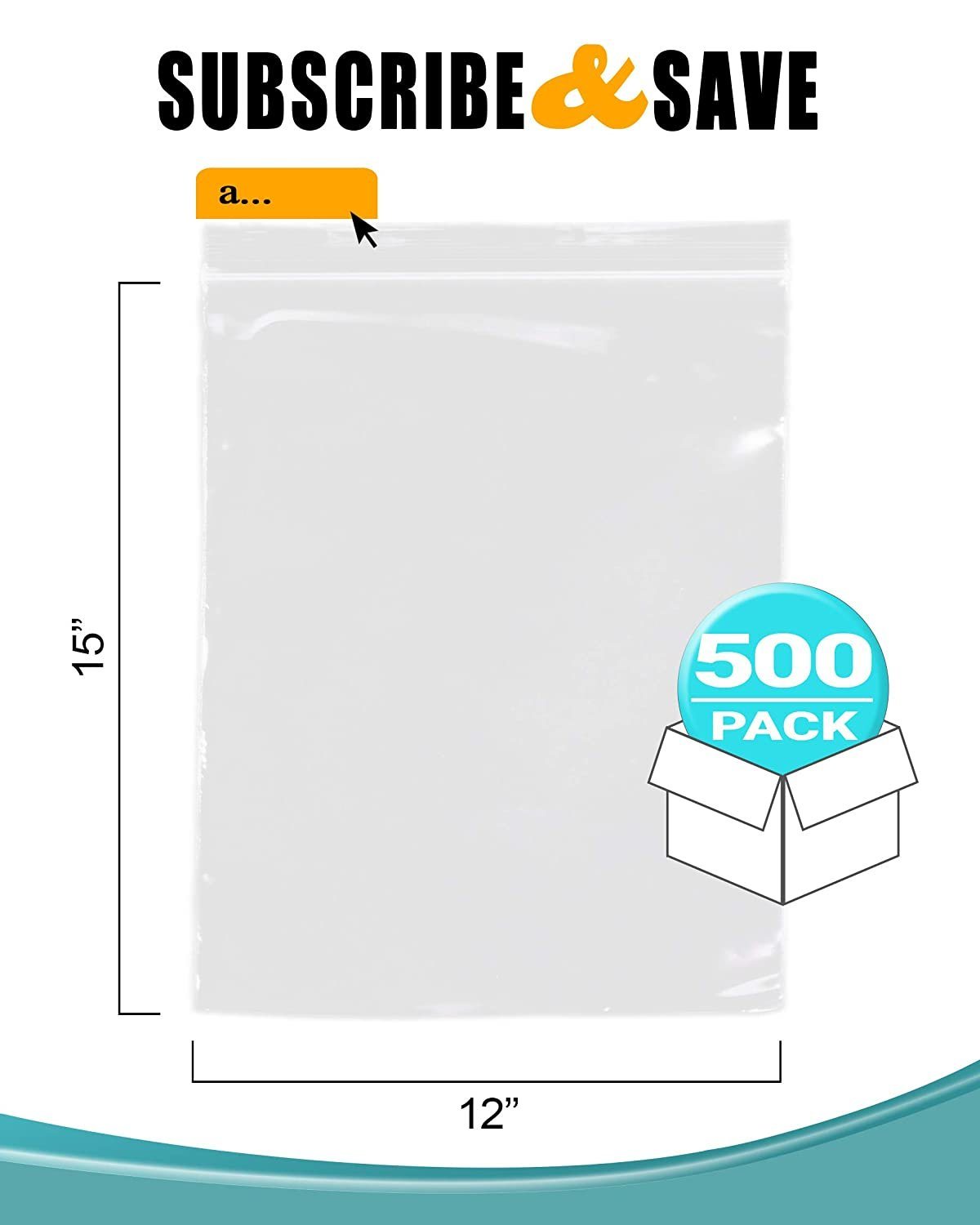 Pack of 1000 Clear Zipper Bags. Assortment 2 mil Clear Seal Top Plastic Bags. 10 Sizes of Zip top Polyethylene Bags for Shipping and Storage. Resealable. - Mailboxes of Flushing